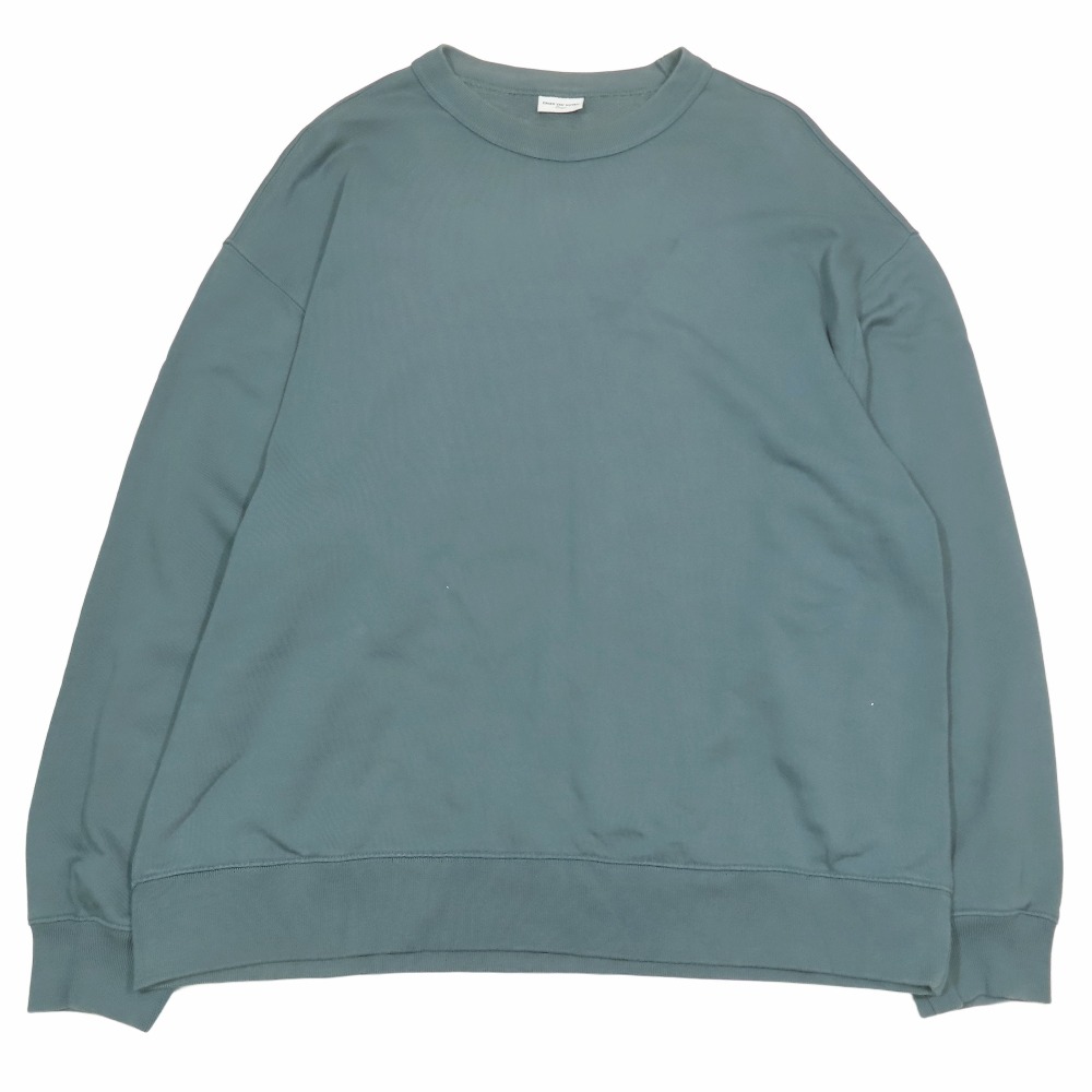 DRIES VAN NOTEN ドリスヴァンノッテン パープル スウェット S 0749. ~2000's Dries Van Noten Numbering knit sweater Purple
