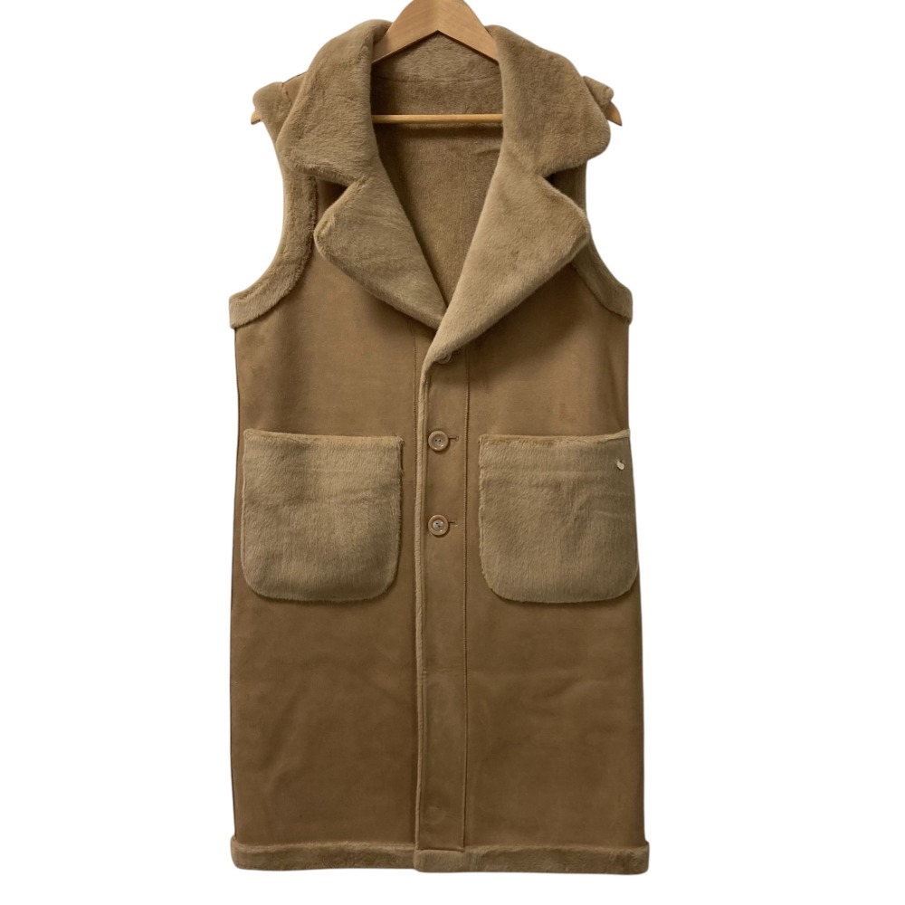 　タグ付 The Reracs 38 ブラウン ロングボアベスト タグ付 The Reracs 38 ブラウン ロングボアベスト 楽天市場】ロング