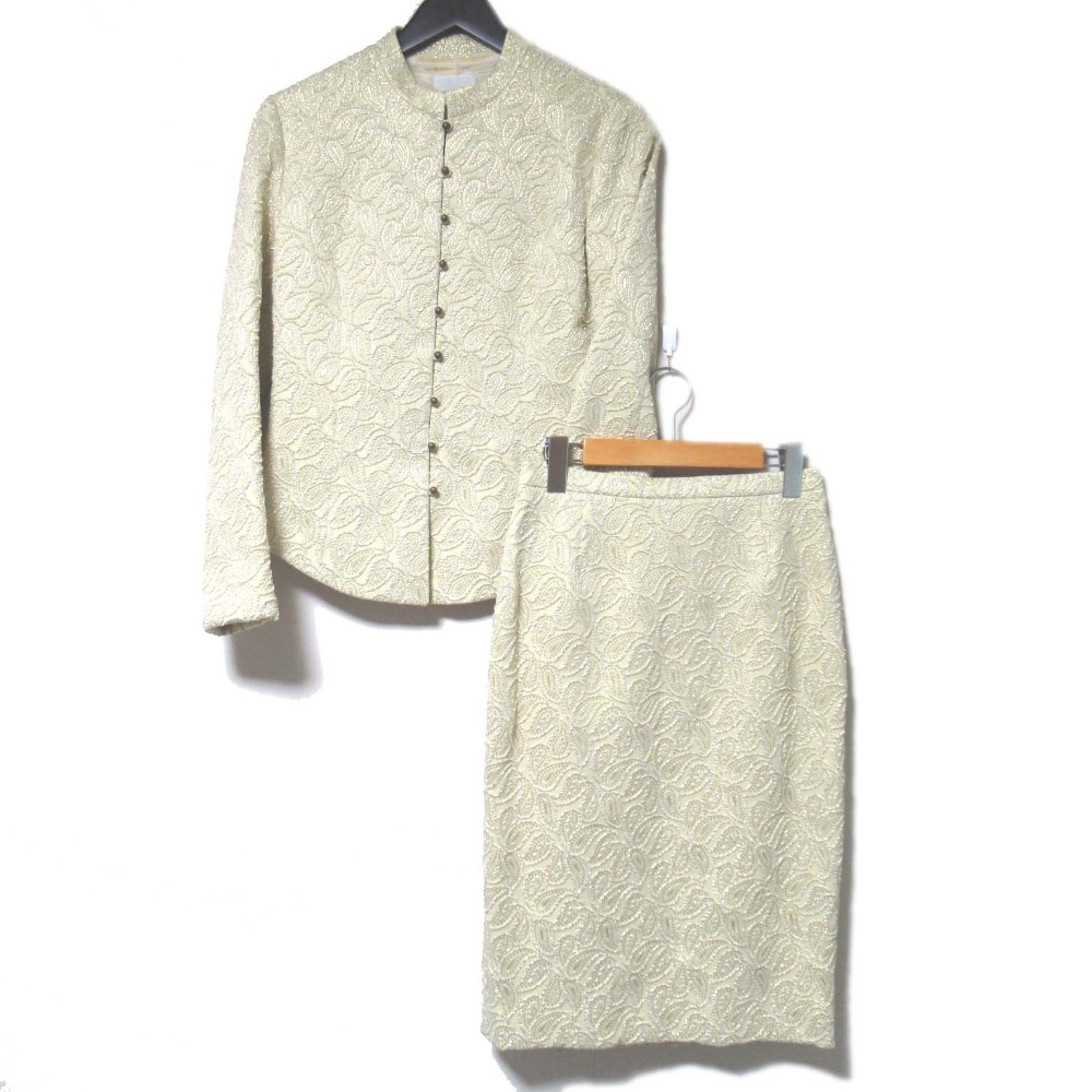 CELINE セリーヌ　スカートセットアップ　ウール　サイズ38 M相当 中古・古着通販】CELINE (セリーヌ) セットアップスカートスーツ