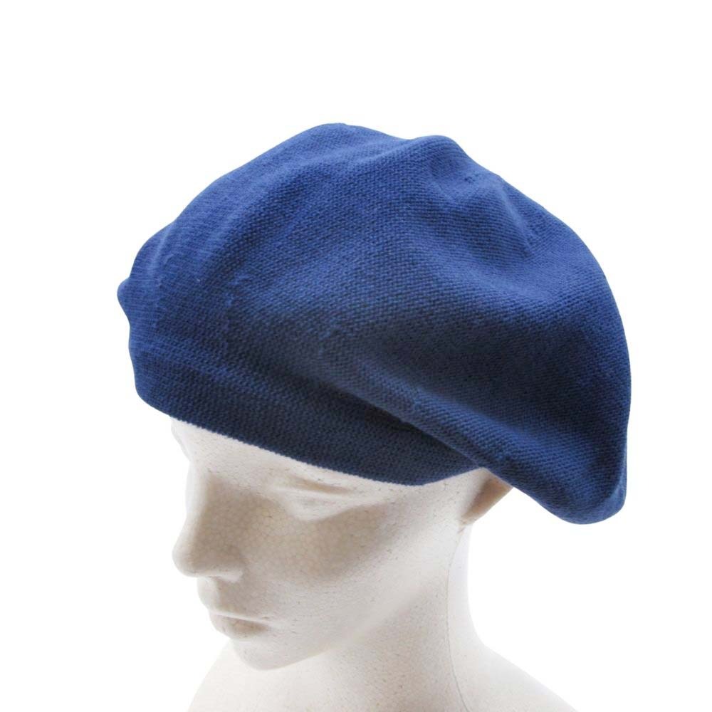 Porter Classic ニットベレー帽 トリコロール ネイビー 試着のみ Porter Classic ニットベレー帽 トリコロール ネイビー 試着のみ