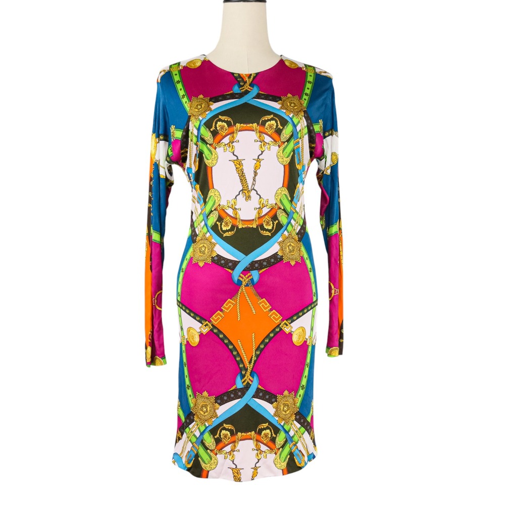 楽天市場】VERSACE ヴェルサーチ ワンピース サイズ42/M レディース