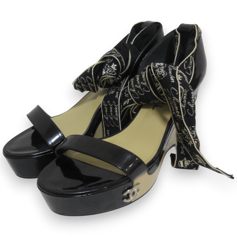 【新品】CHANEL ミュール　サンダル ミュール - ストラス、ブラック — ファッション | CHANEL シャネル