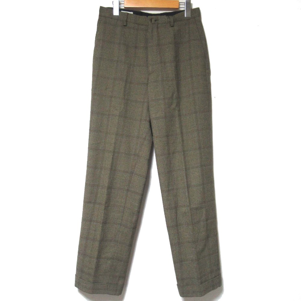 DRIES VAN NOTEN チェック柄パンツ サイズ34 DRIES VAN NOTEN チェック柄パンツ サイズ34 DRIES VAN NOTEN