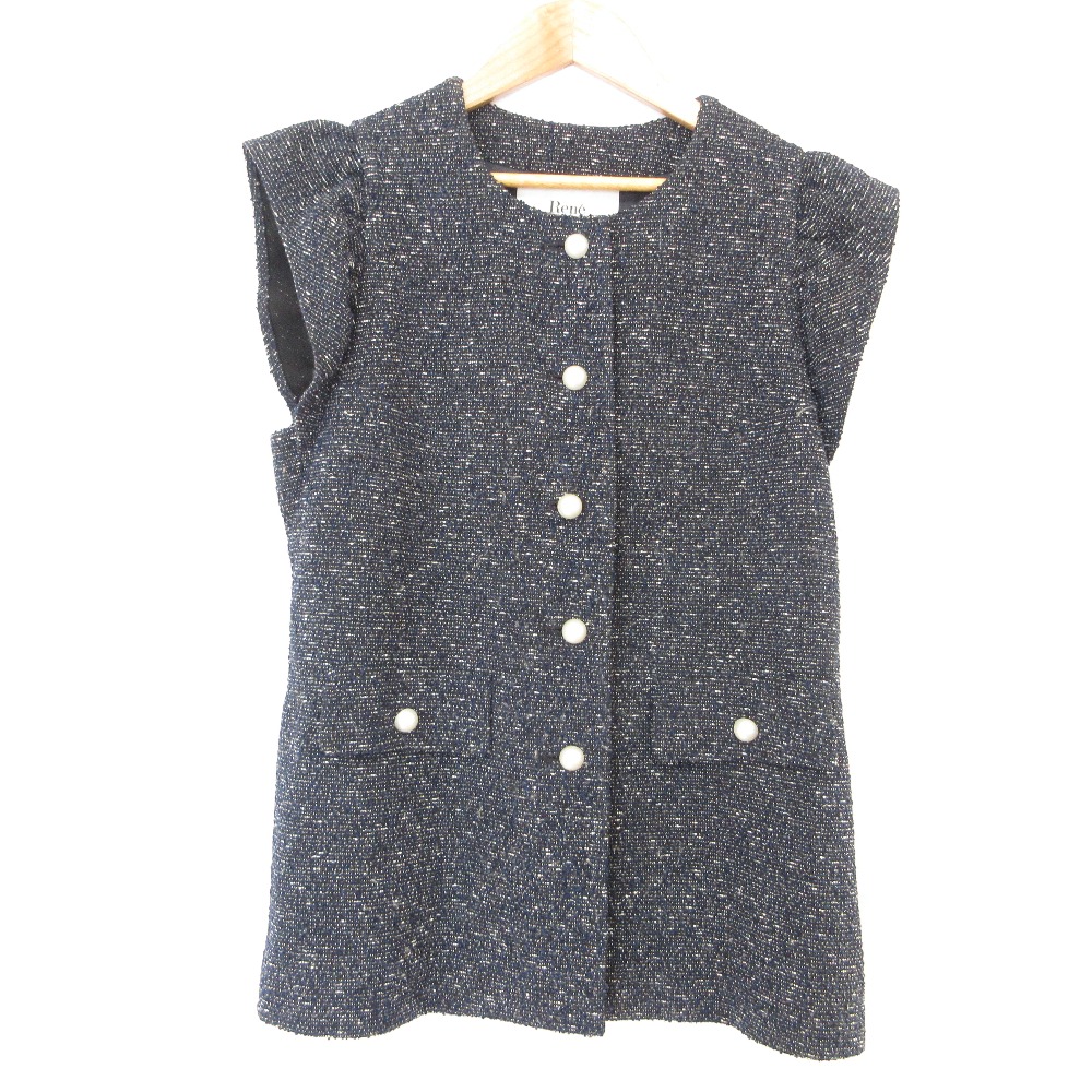楽天市場】【ルネ】Rene 23年 レーヨン×ポリエステル ツイード