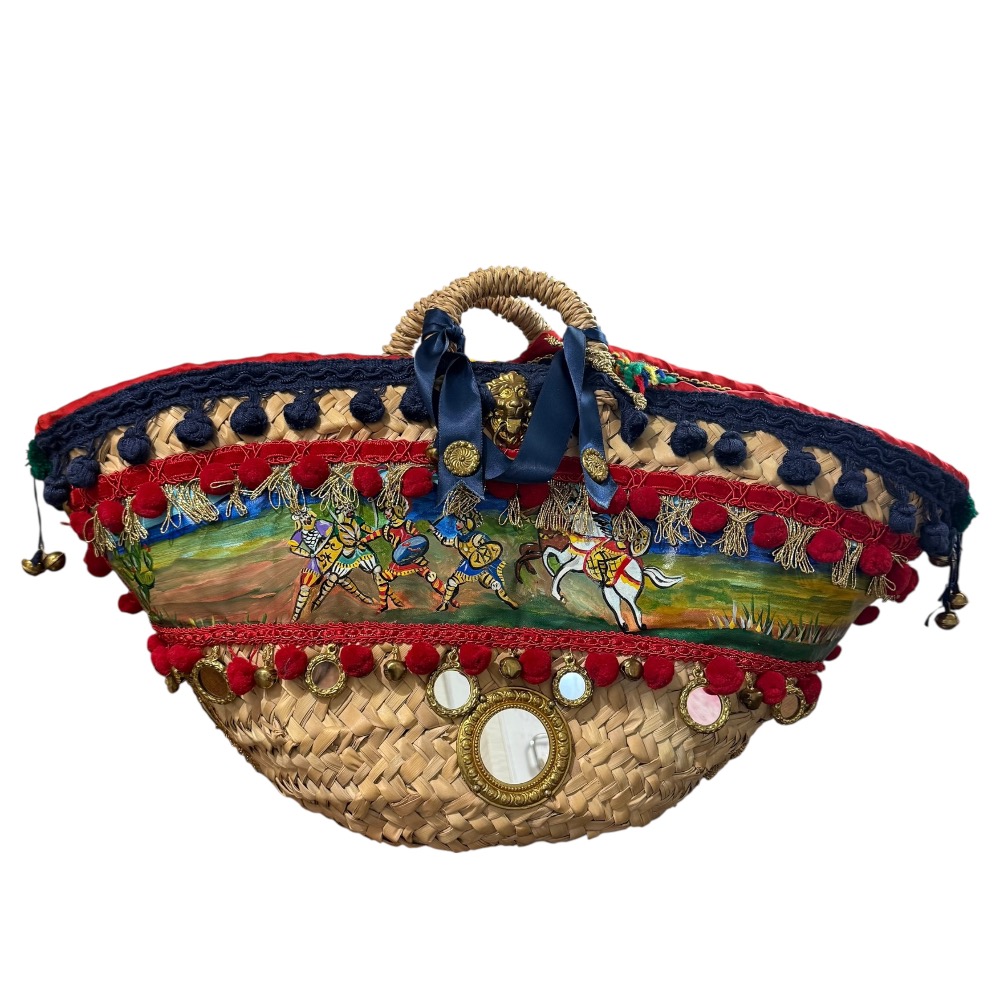 DOLCE＆GABBANA ドルチェアンドガッバーナ ラフィア かご トート a1001897_1.jpg