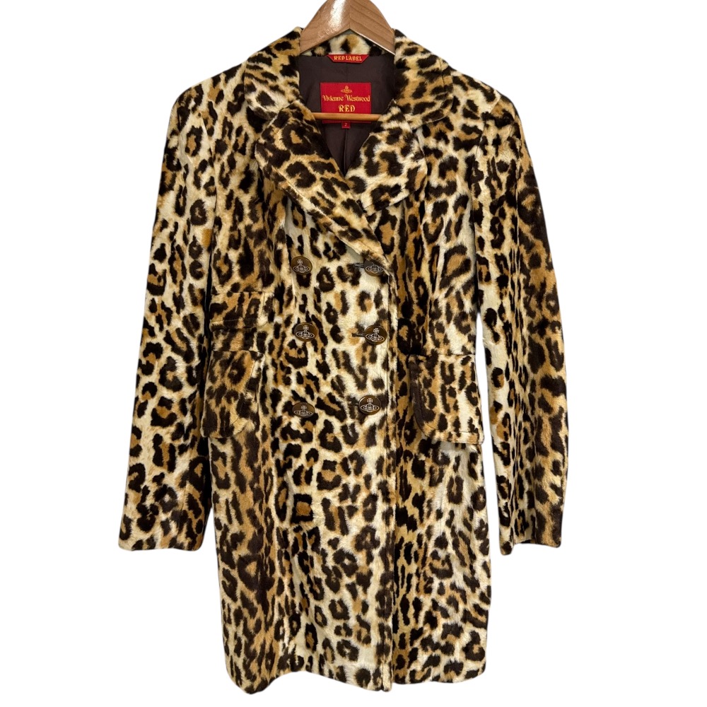 ヴィヴィアンウエストウッド　レッドレーベル　フェイクファー　フレアコート　S vivienne2002-300x300.jpg