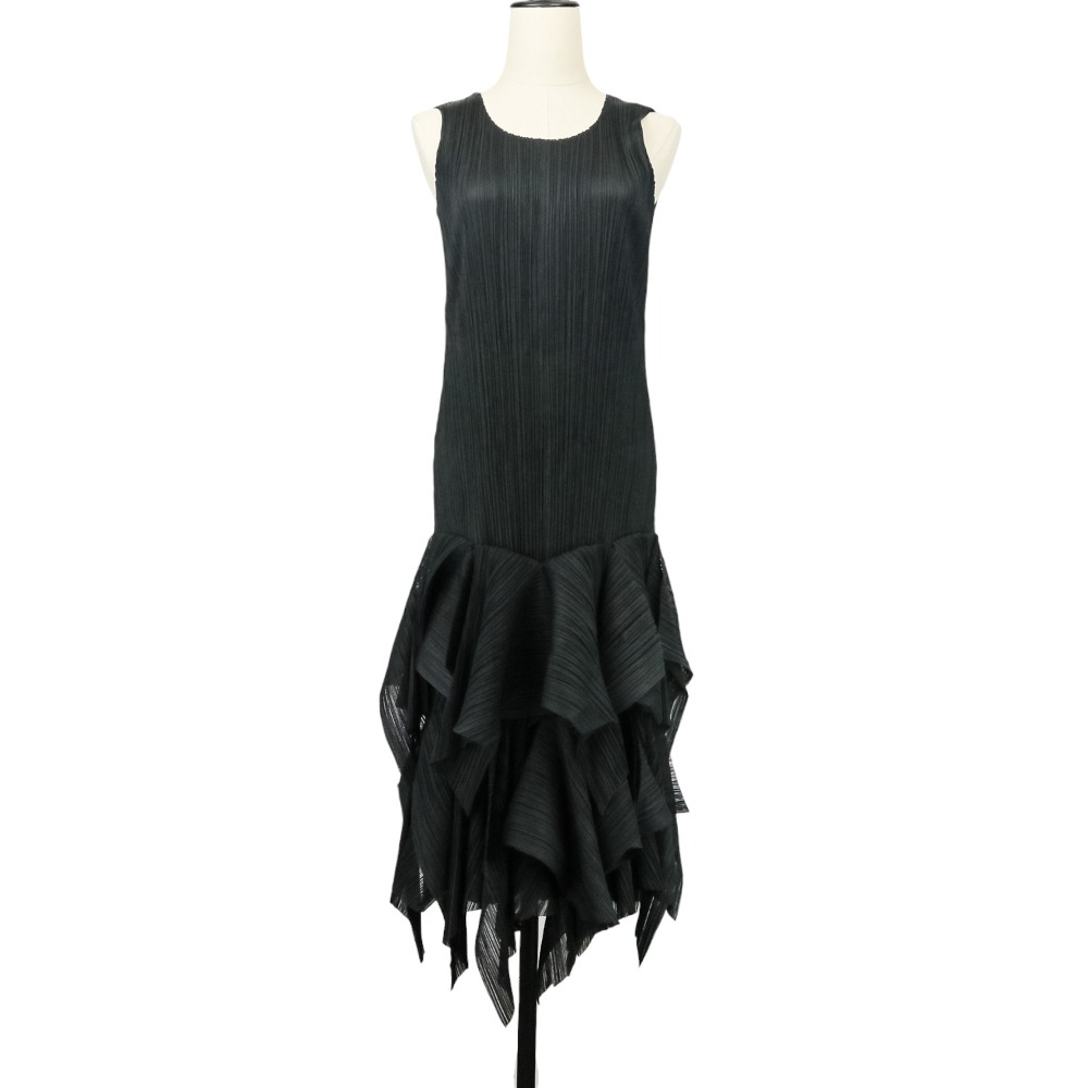 【美品】プリーツプリーズ ノースリーブ ワンピース ドレス サイズ3 楽天市場】【中古】美品 PLEATS PLEASE ISSEY MIYAKE プリーツ