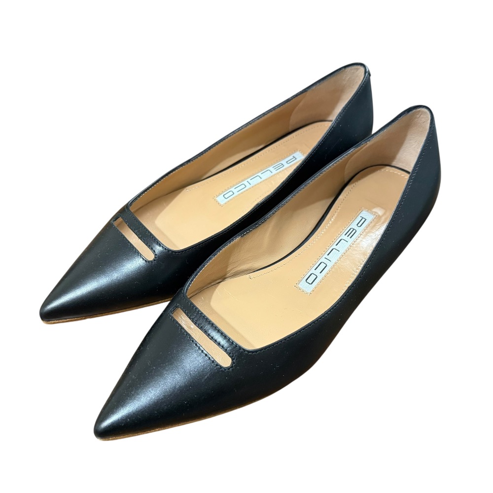 PELLICO FIBBIA ネイビー フラットシューズ 楽天市場】【中古】PELLICOANELLI FIBBIA フラットシューズ