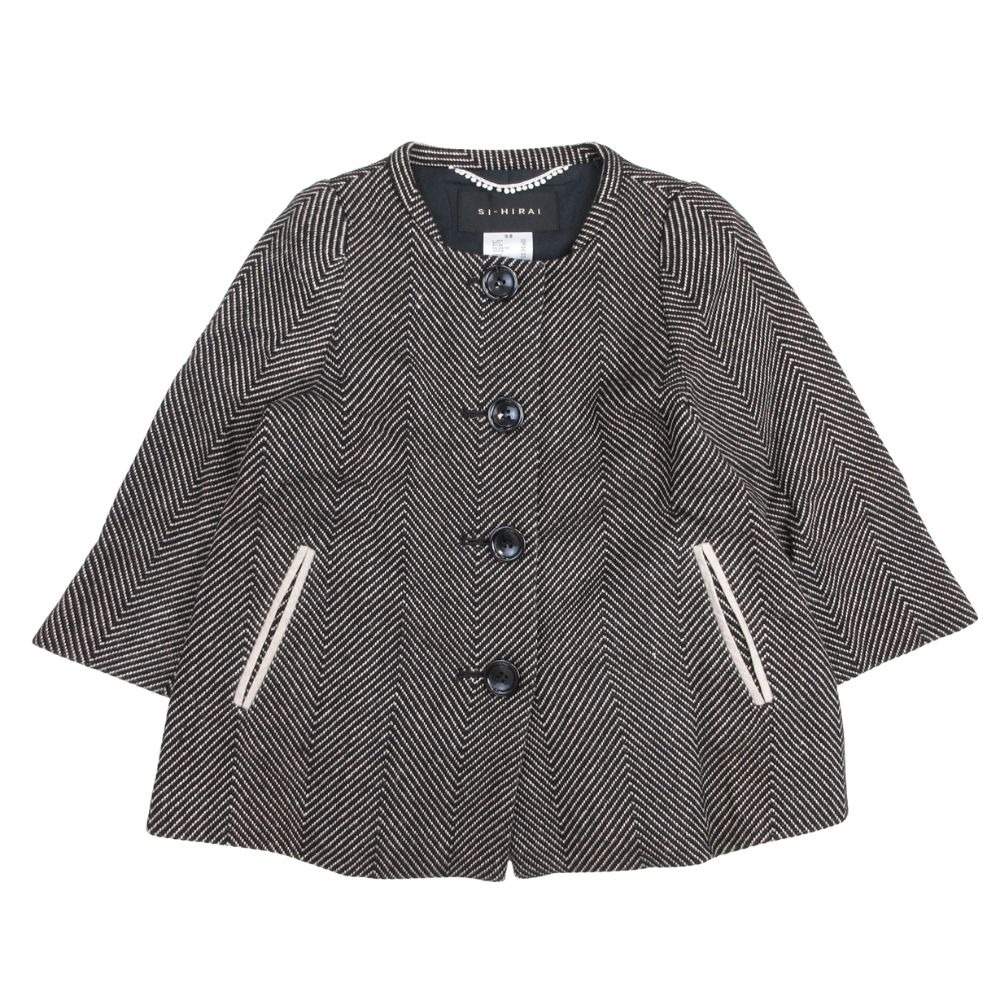 楽天市場】サルエ SALUE リネンヘリンボーンラグランジャケット 1