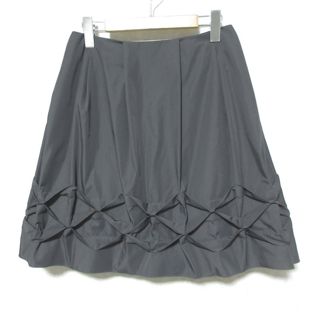 美品 FOXEY NEW YORK フォクシーニューヨーク イリプスフレアスカート