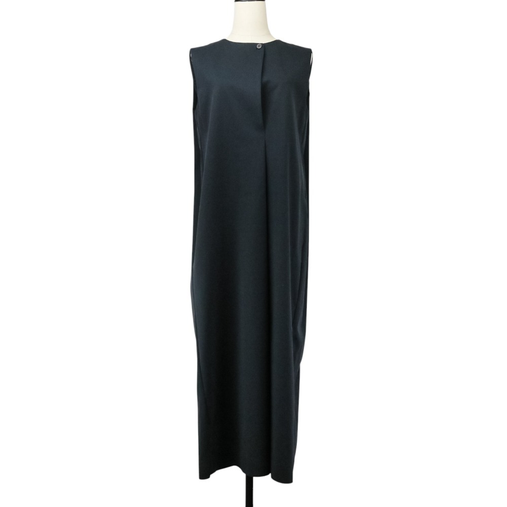 【中古】未使用 25SS Max Mara マックスマーラ Biada cotton-blend maxi dress ストレッチ ノースリーブワンピース 2511621068 サイズM ブラック レディース Luxs ブランド古着のリュクス 29,793円