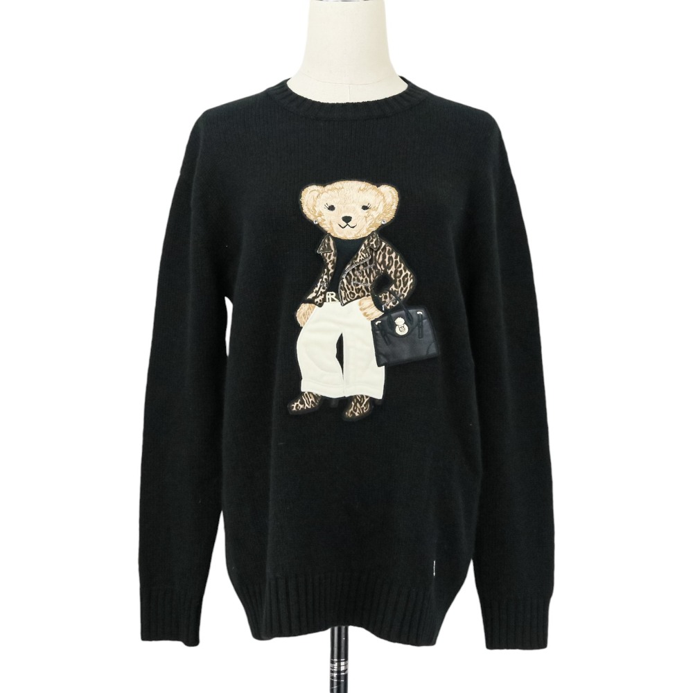 ラルフローレン　ウール１００％　ニット　セーター　ポロベア　ベージュ　美品 新作 ラルフローレン ポロベア ニットセーター ベージュ - メルカリ