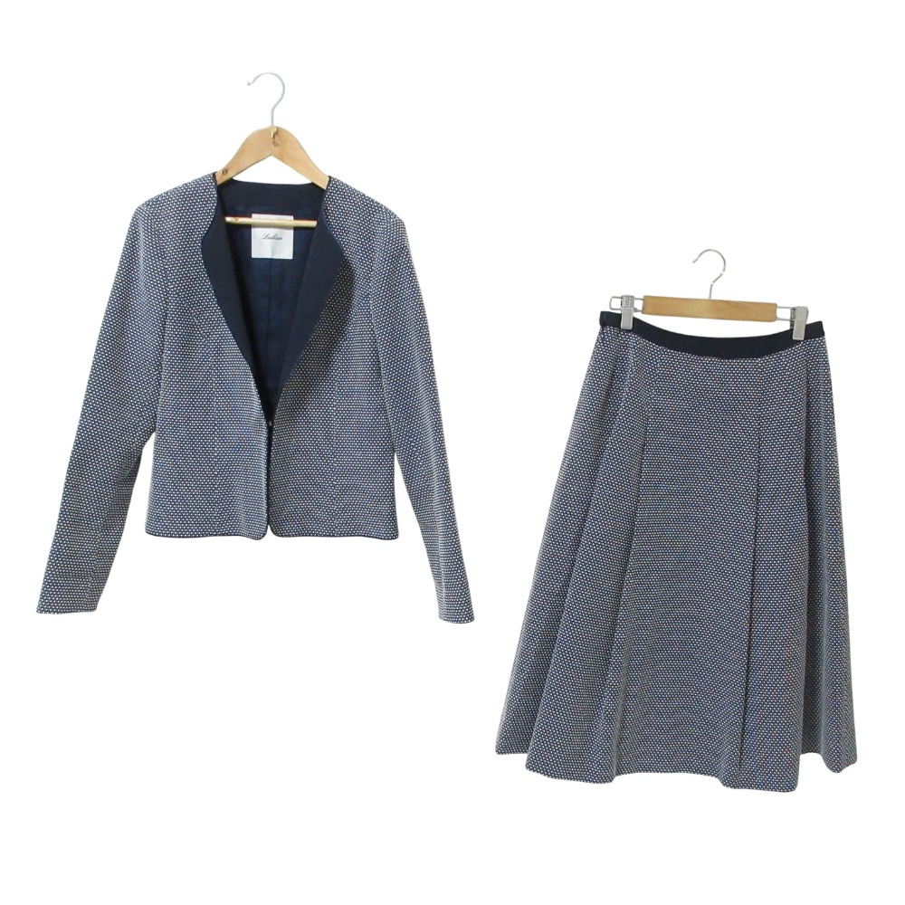 楽天市場】美品【中古】レリアン Leilian スカートスーツ 表記 9号 38