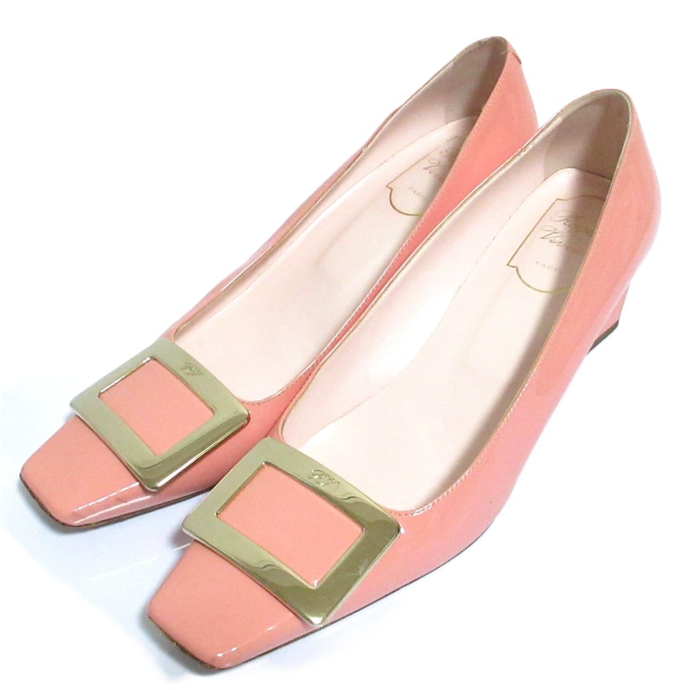Roger Vivierロジェヴィヴィエ トランペット パテントレザー パンプス 楽天市場】Roger Vivier ロジェヴィヴィエ 【美品