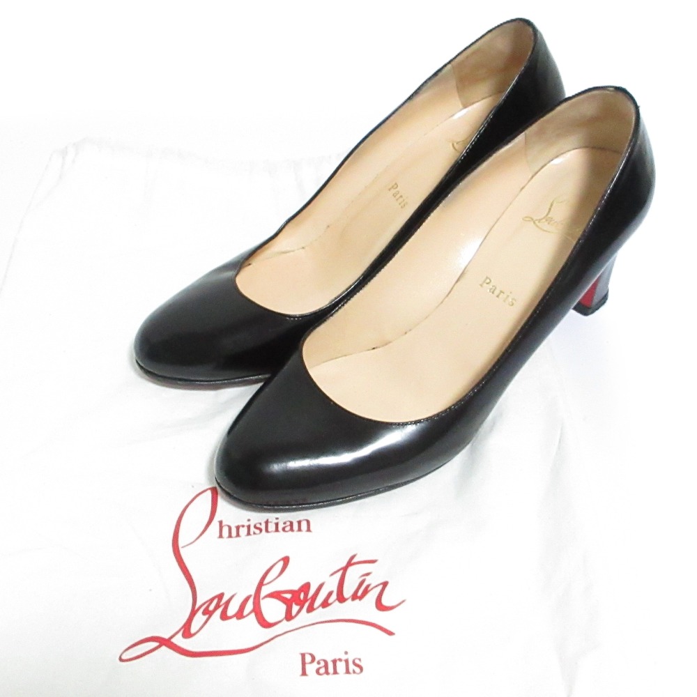 ルブタン　Christian Louboutin 黒　スエード　パンプス　靴 楽天市場】Christian Louboutin クリスチャン ルブタン VIVA