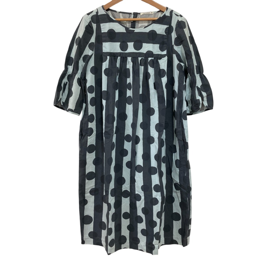 minä perhonen 半袖ひざ丈ワンピース38お値下げ minä perhonen 半袖ひざ丈ワンピース38 mina perhonen frais