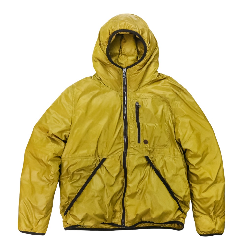 【中古】良品 HUNTING WORLD DUVETICA ハンティングワールド デュベティカ ダウンジャケット 50 マスタード メンズ Luxs ブランド古着のリュクス