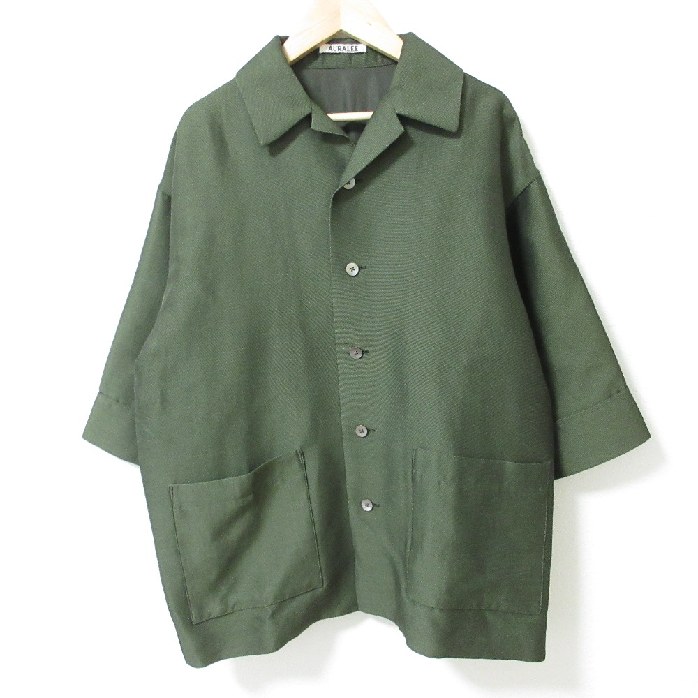 楽天市場】AURALEE オーラリー シャツ サイズ:4 22AW スーパーライト