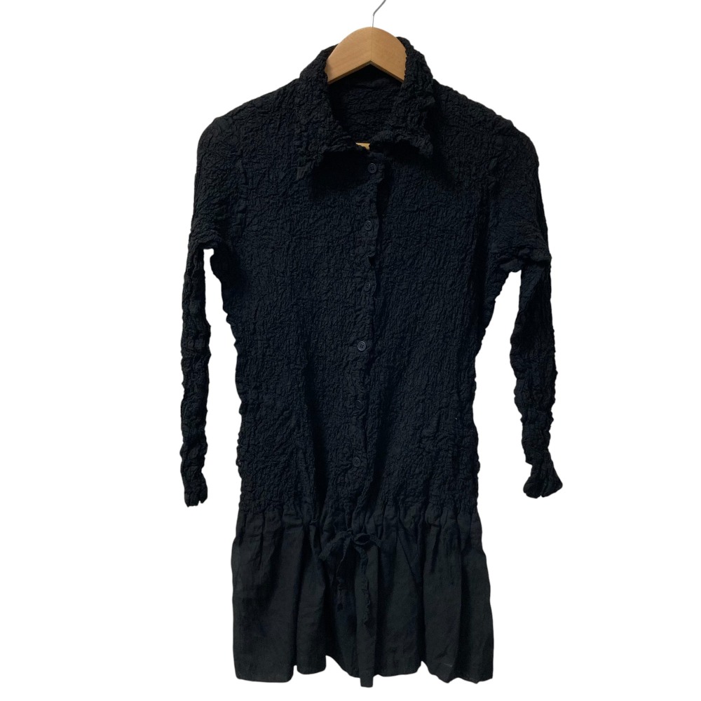 ありん イッセイミヤケ シワ加工シャツ ブラック 3 楽天市場】美品☆正規品 me ISSEY MIYAKE ミーイッセイミヤケ