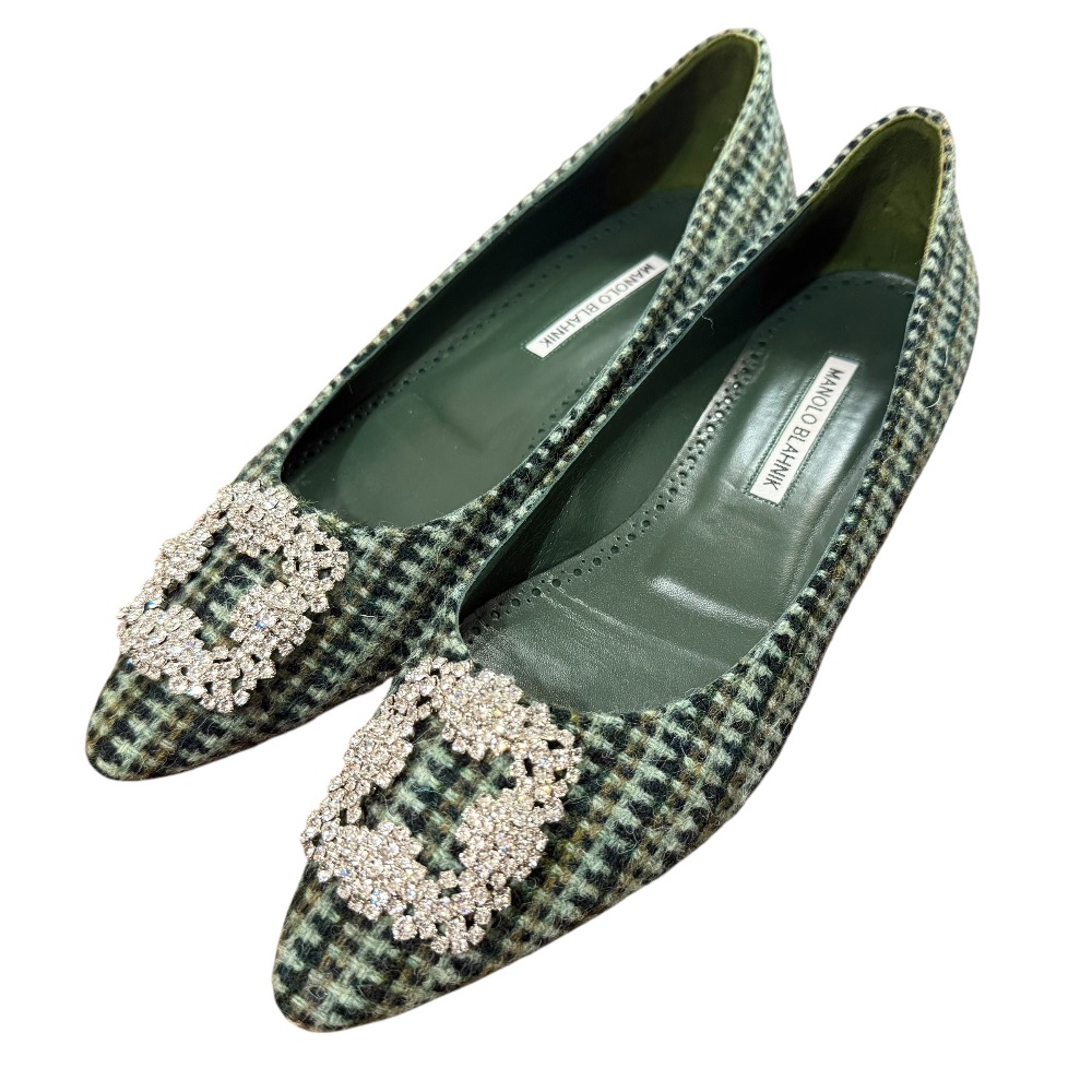 楽天市場】【マノロ ブラニク】Manolo Blahnik HANGISI ハンギシ