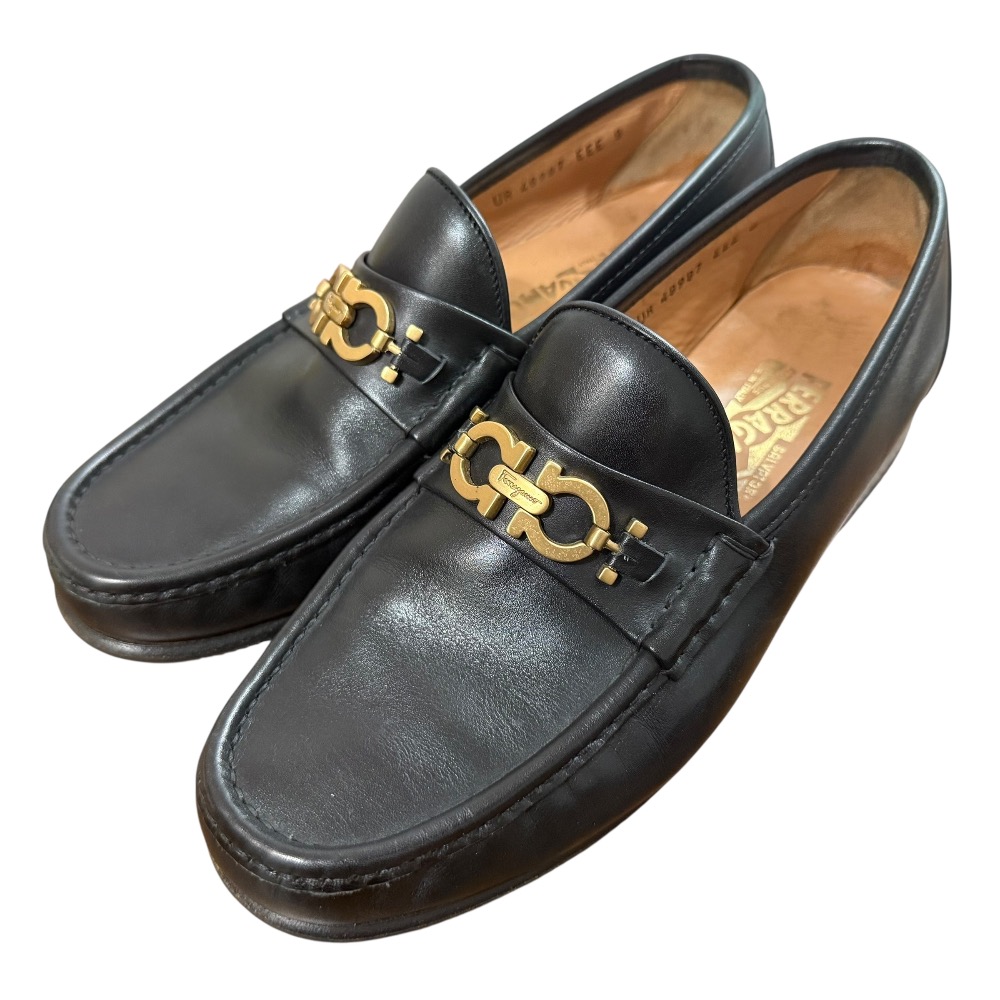 美品 サルヴァトーレフェラガモ ローファー ヴァラ レザー 8 1/2 2E 楽天市場】未使用品▽Salvatore Ferragamo サルヴァトーレ