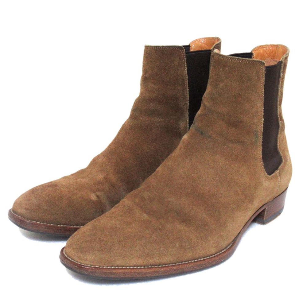 Saint Laurent チェルシーブーツ　41サイズ 楽天市場】SAINT LAURENT サンローラン チェルシーブーツ レザー