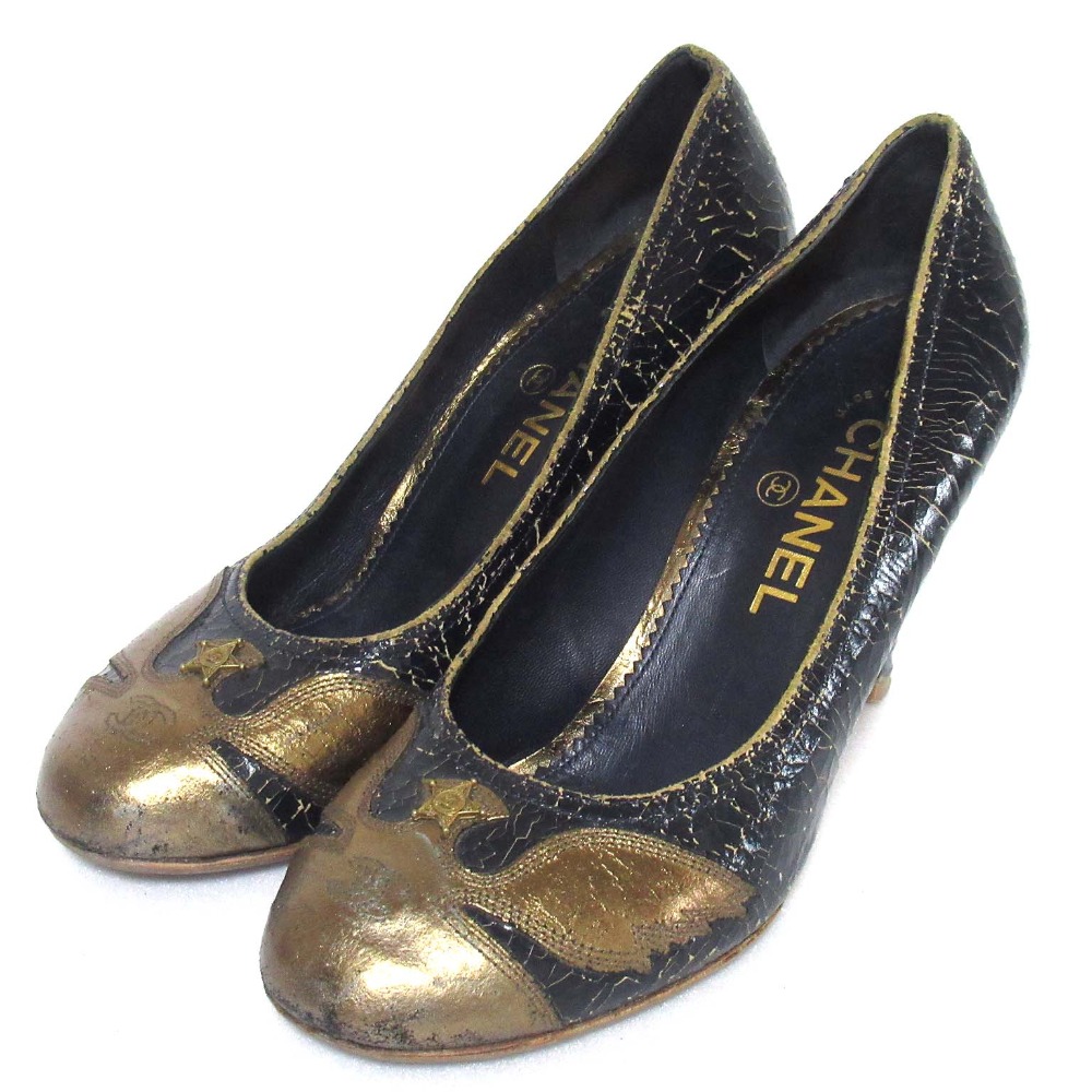 楽天市場】CHANEL シャネル ココマーク パンプス ハイヒール