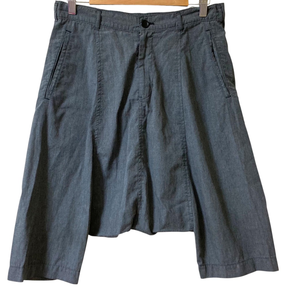 【中古】良品 AD2011 BLACK COMME des GARCONS ブラック コムデギャルソン サルエルショートパンツ XSサイズ グレー レディース Luxs ブランド古着のリュクス