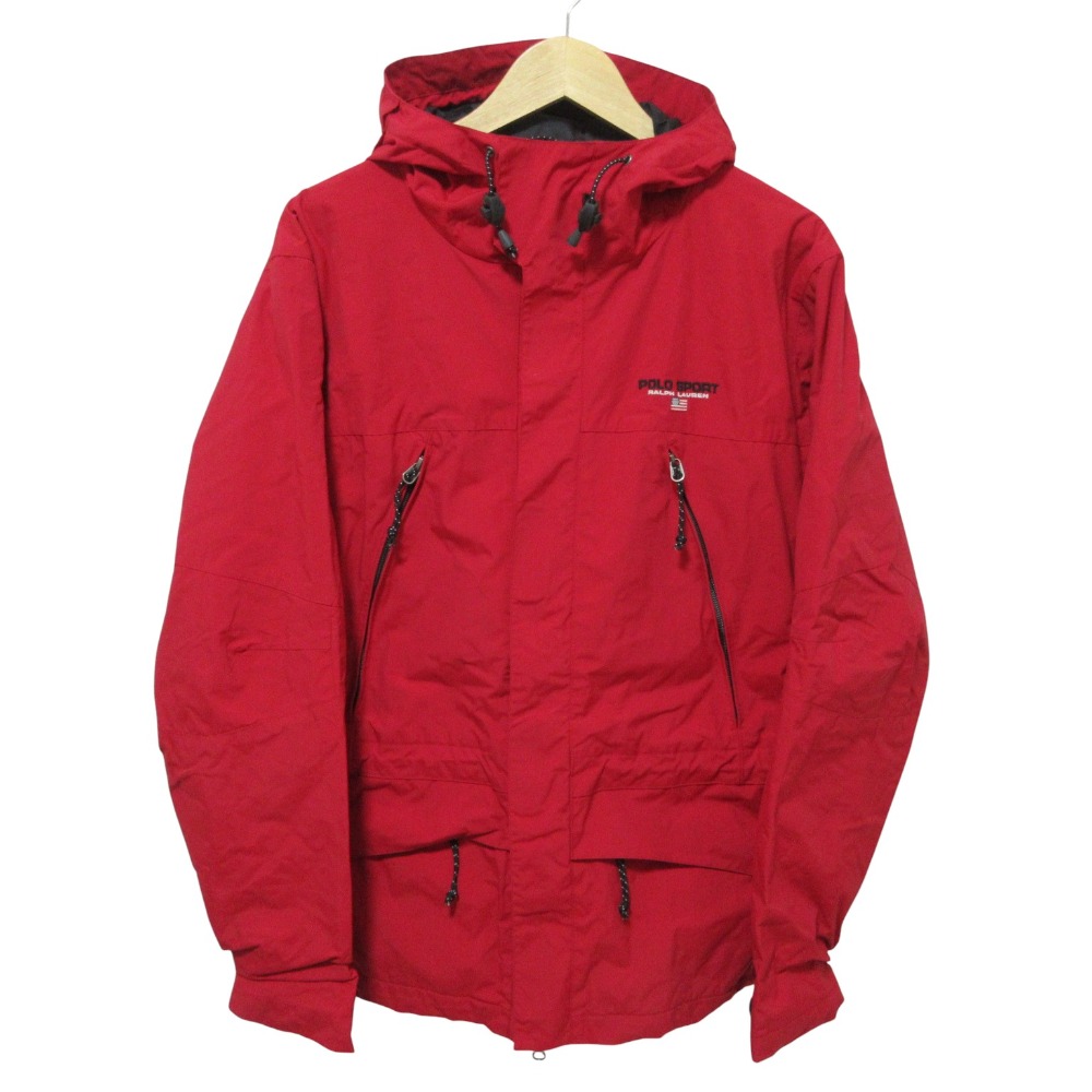 楽天市場】90s POLO SPORT Nylon Mountain Parka 紺 XXL ポロ