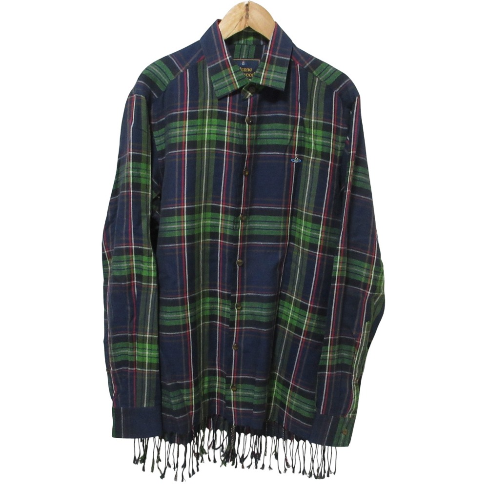 【クレイジーパターン、チェック柄】ヴィヴィアンウエストウッド古着ユニセックス. クレイジーパターン、チェック柄】ヴィヴィアンウエストウッド