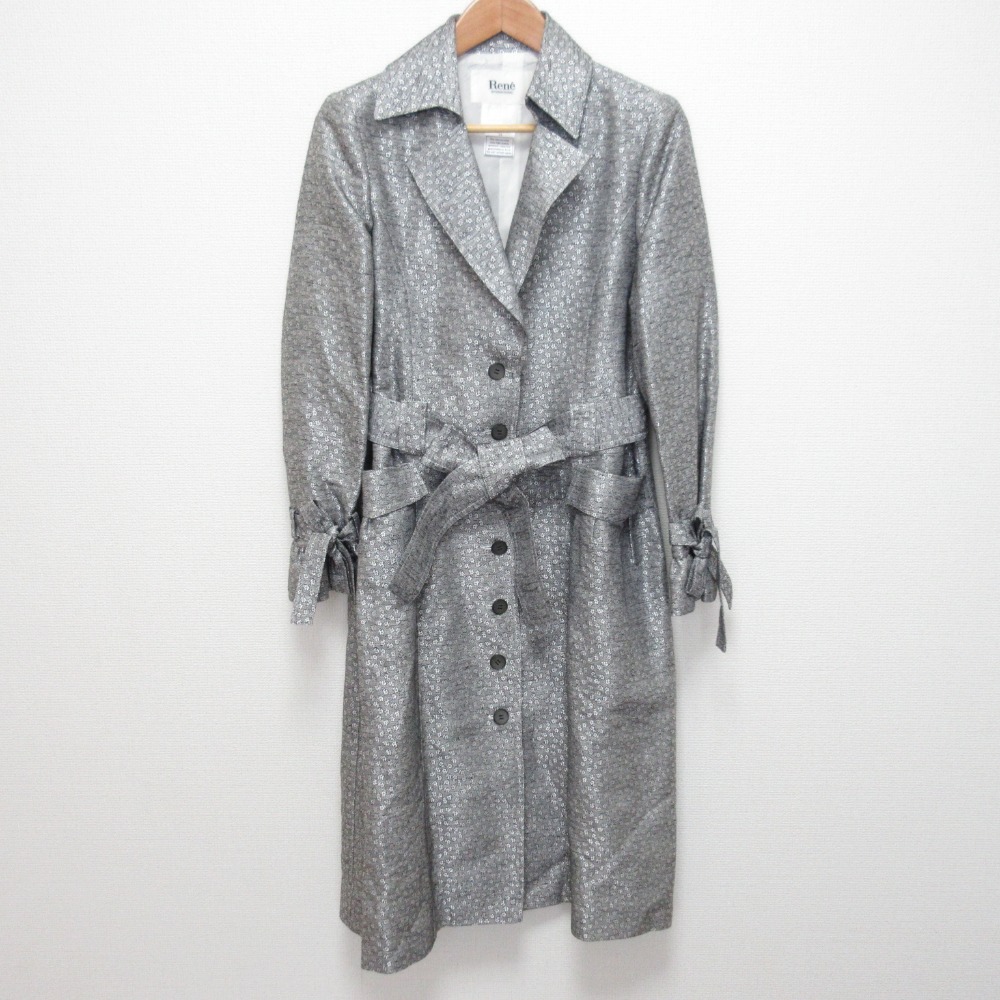 Rene トレンチコート 楽天市場】【中古】美品 20ss ルネ Rene LIMITED EDITION トレンチ