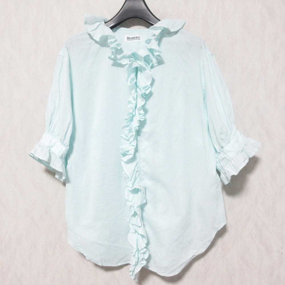 楽天市場】TORI-TO トリト 24SS BEAMS BOY 別注 センター フリル