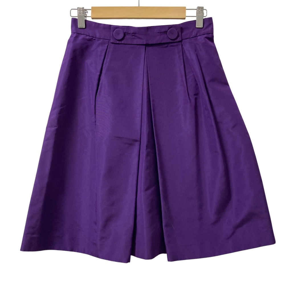 PRADA ジョーゼット シルク スカート ネイビー　タグ付き PRADA ジョーゼット シルク スカート ネイビー タグ付き PRADA ジョー