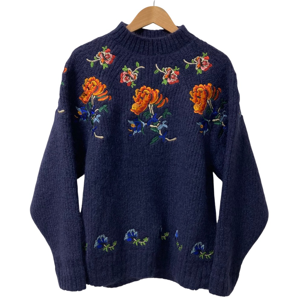 sacai サカイ S'スタッズ カシミヤ ブレンド ニットプルオーバー