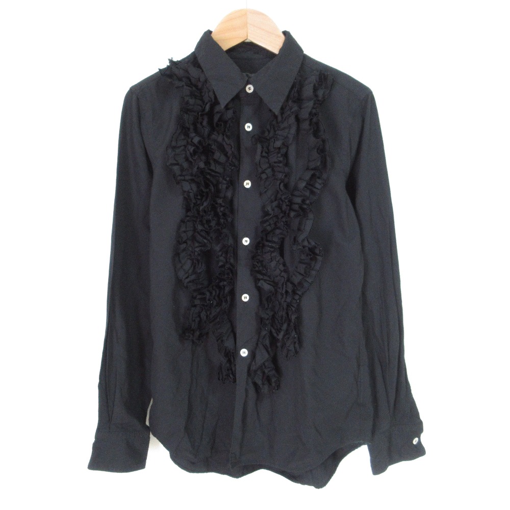 コムコム　2025SS ブラウス 2025SS新作】レーヨン綿ナイロン半袖サークル切り替えブラウス