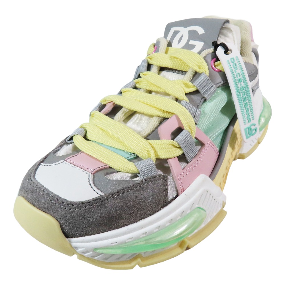 【中古】未使用 DOLCE&GABBANA ドルチェアンドガッバーナ Airmaster エアマスター ローカット スニーカー シューズ 35 マルチカラー レディース Luxs ブランド古着のリュクス画像