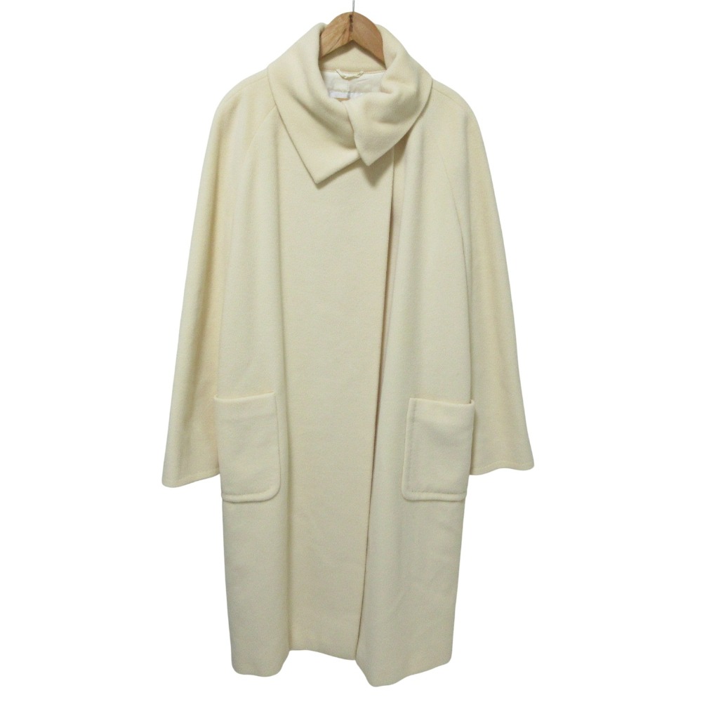 楽天市場】□極美品□ Max Mara マックスマーラ ウール×カシミヤ 白