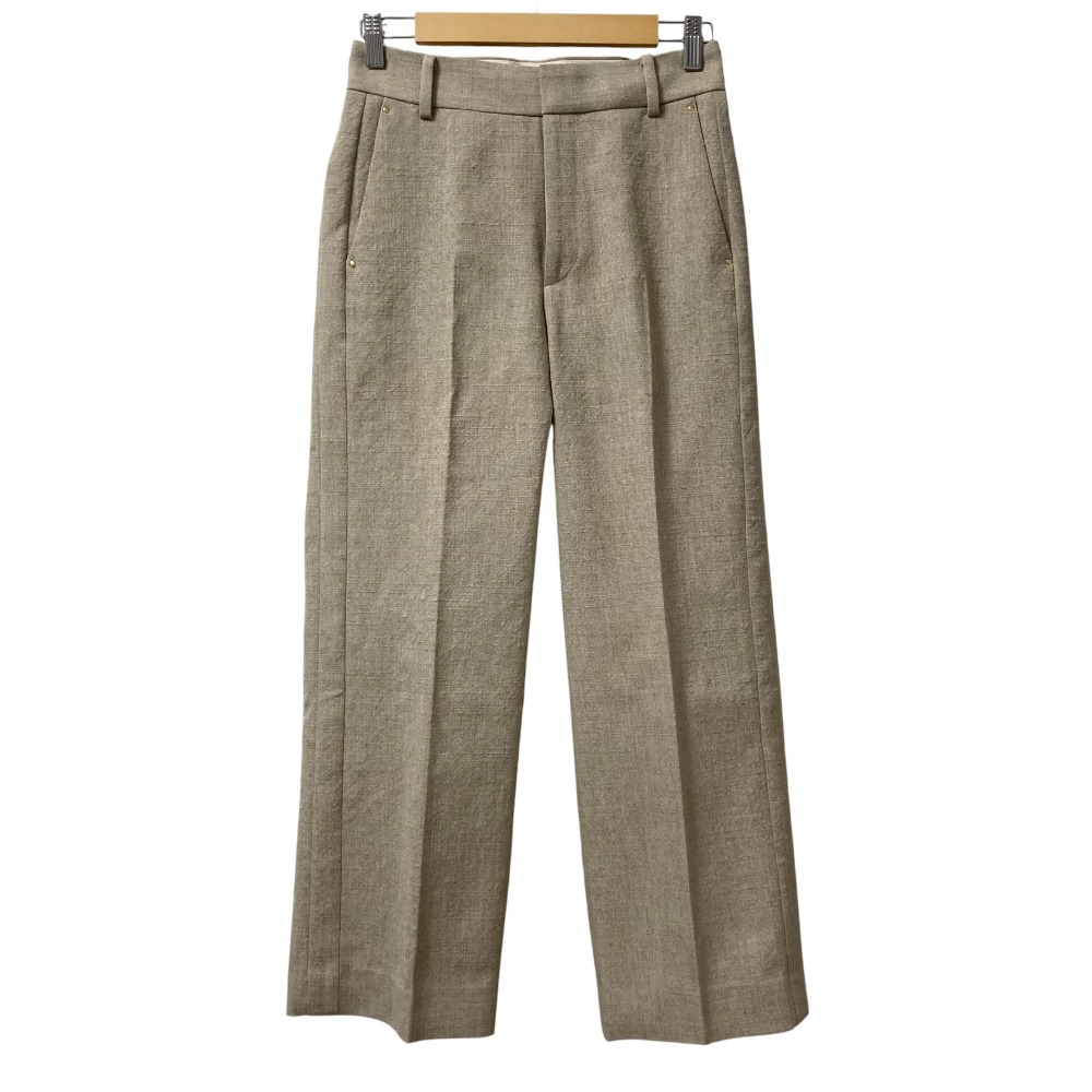 新品タグ付き　コットンハウスアヤ リネン コットン　バルーンパンツ　M ホワイト 新品タグ付き コットンハウスアヤ リネン コットン バルーン