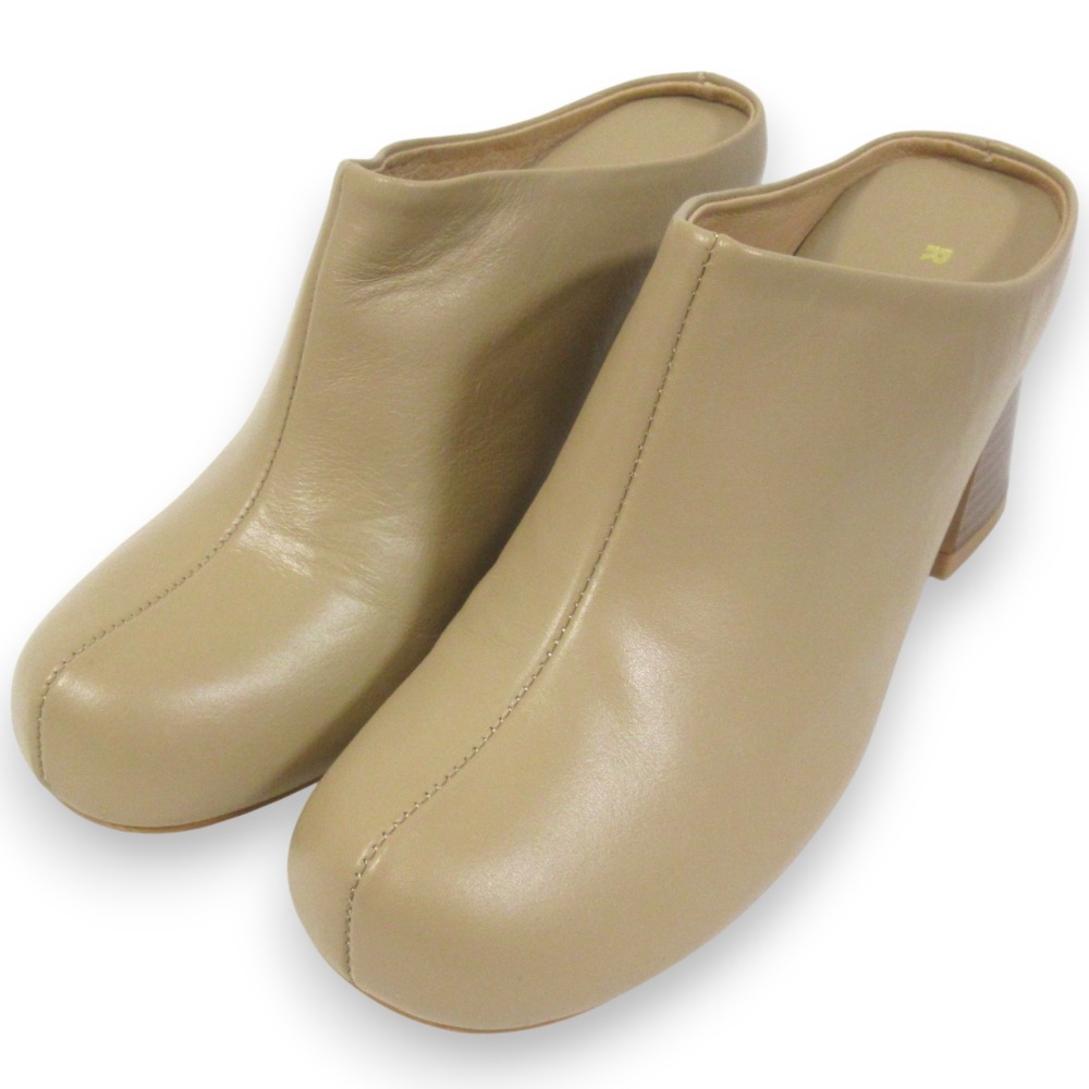 楽天市場】【美品】ラボーム LA BAUME レザーメッシュサンダル 36/23