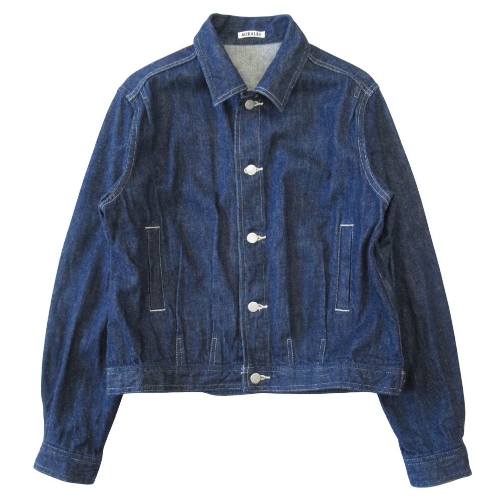 楽天市場】AURALEE オーラリー WASHED HARD TWIST DENIM BLOUZON