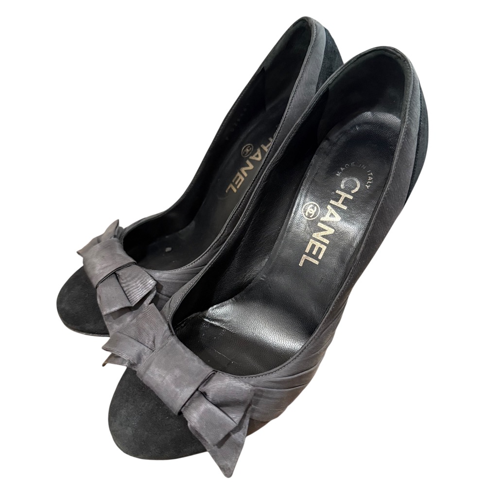 楽天市場】【中古】 シャネル パンプス レディース アーモンドトゥ