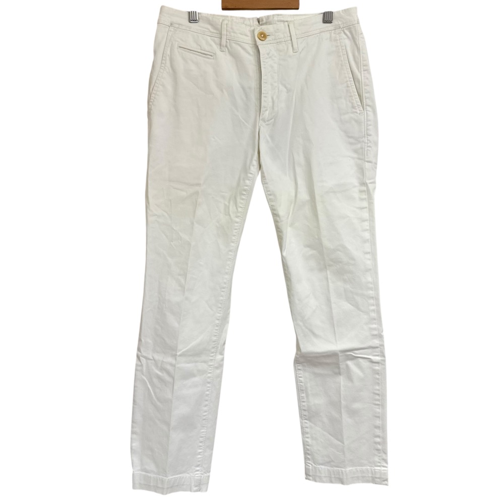 【中古】美品 SIVIGLIA シヴィリア ストレッチ チノパンツ 29 ホワイト メンズ Luxs ブランド古着のリュクス
