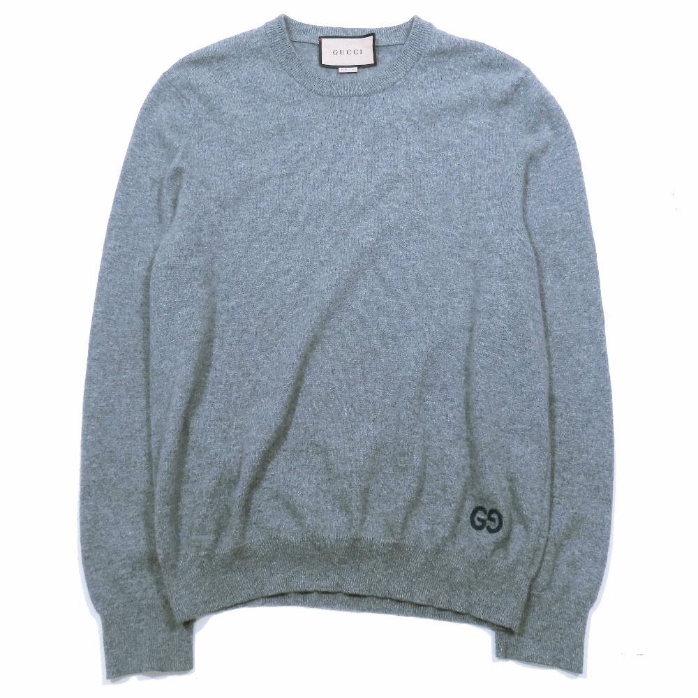 【お値下げしました】【新品未使用】GUCCI GGニット トップス Tシャツ GUCCI グッチ GG ロゴ ニット トップス アパレル 長袖 Vネック