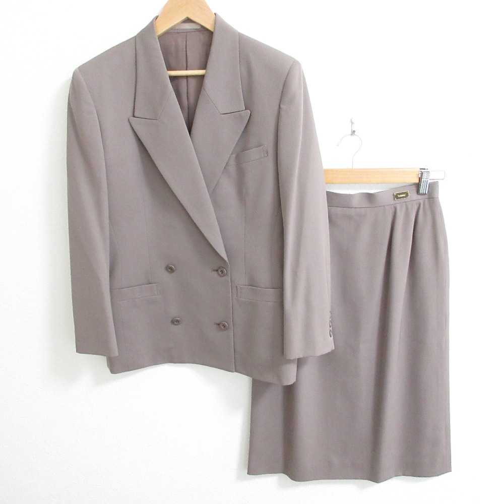 楽天市場】新品同様【中古】バーバリー Burberrys 高級スカートスーツ