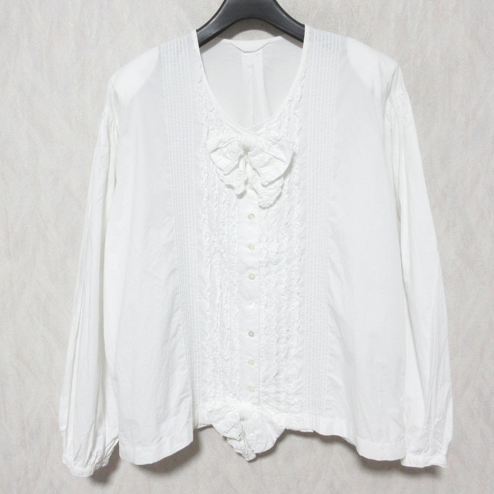 新品未使用　SATOKAサトカ　アイリス　 ブラウス　ホワイト サイズ01 楽天市場】SATOKA ブラウス アイリスホワイト ホワイト 1 未使用