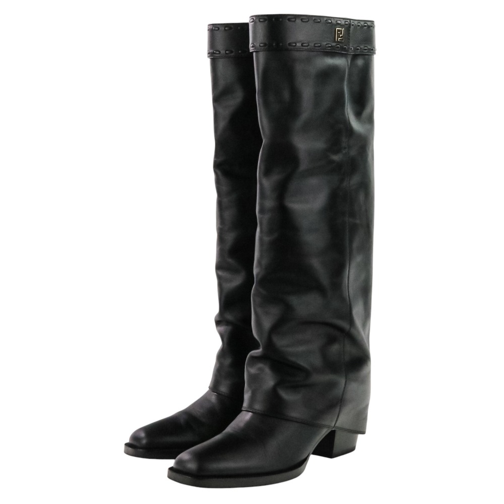 楽天市場】FENDI フェンディ セレリア ロングブーツ サイズ35(約22cm