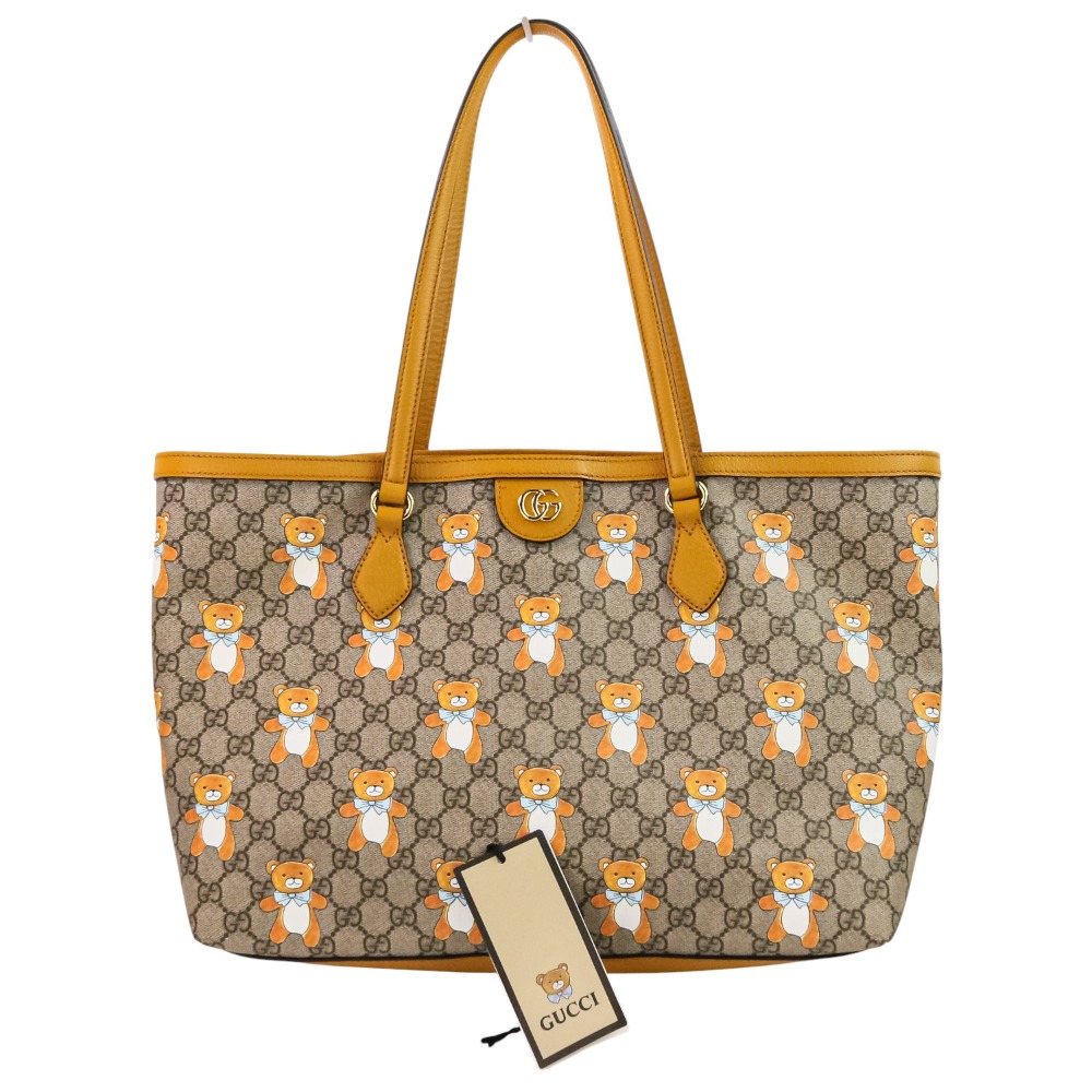 GUCCI 後ろ少し虫食い GUCCI/グッチ】Ophidia GGキャンバス ミニ ショルダーバッグ (GUCCI