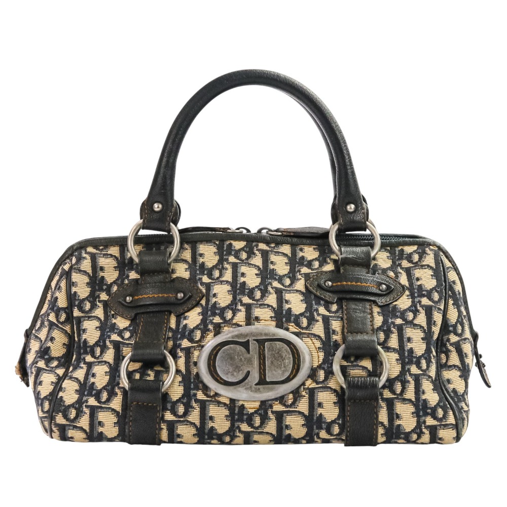 楽天市場】【中古】クリスチャンディオール トロッター ボストンバッグ