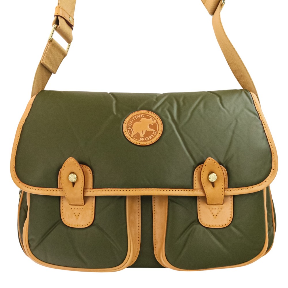 【訳あり未使用】ハンティングワールド バチュークロス グリーン ショルダーバッグ 楽天市場】ハンティングワールド バッグ レディース バチューサバス