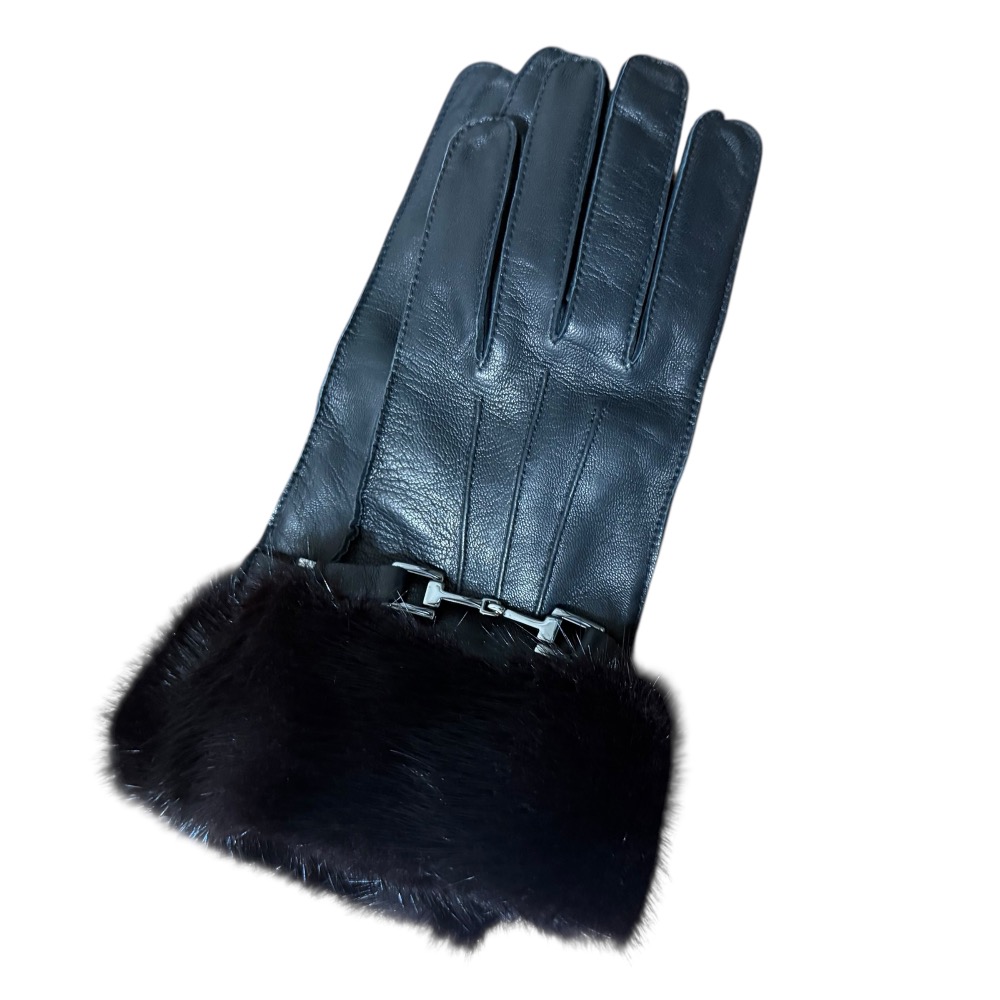 楽天市場】【グッチ】Gucci ホースビット レザー グローブ 手袋